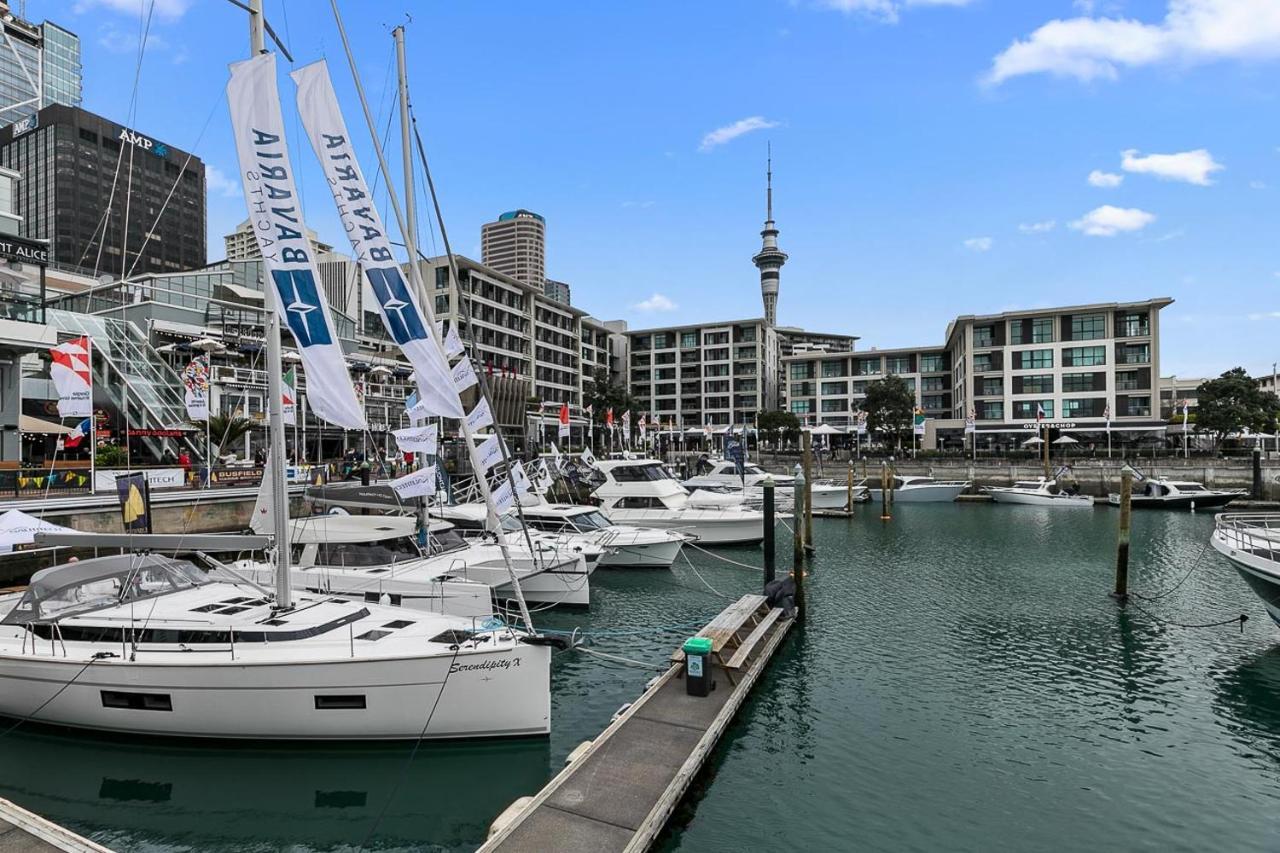 Apartmán Dazzling Sea Views - Heart Of The Viaduct Auckland Exteriér fotografie